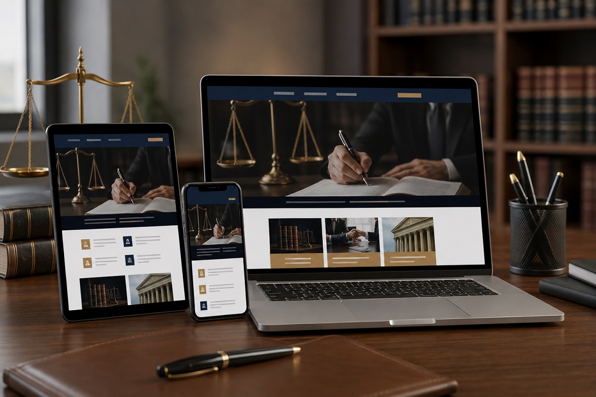 Responsive Law Firm Website